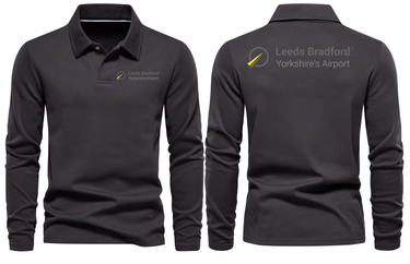 LEEDS AIRPORT LONG SLEEVE POLO